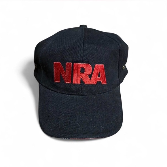 Vintage NRA Black Cap with Red Logo - Picture 2 of 4